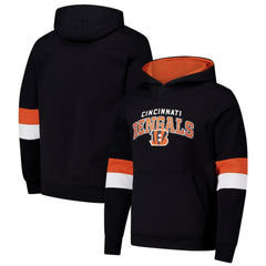 Cincinnati Bengals G-III Sports by Carl Banks Adaptive Faceoff Pullover Hoodie