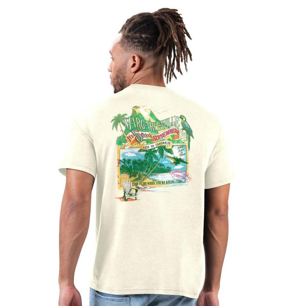 Arizona Cardinals Margaritaville Time Flies T-Shirt