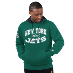 New York Jets Starter Thursday Night Gridiron Pullover Hoodie