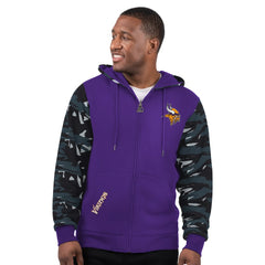 Minnesota Vikings Starter Thursday Night Gridiron Full-Zip Hoodie