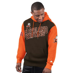Cleveland Browns Starter Extreme Vintage Logo Pullover Hoodie