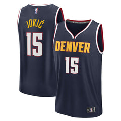 Nikola Jokic Denver Nuggets Fast Break Replica Player Jersey Discount