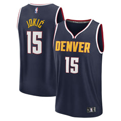 Nikola Jokic Denver Nuggets Youth Fast Break Replica Player Jersey sale Online