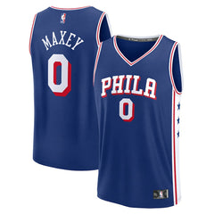 Tyrese Maxey Philadelphia 76ers Youth Fast Break Replica Player Jersey Discount