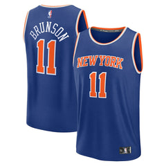Jalen Brunson New York Knicks Fast Break Replica Player Jersey Online