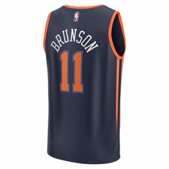 Jalen Brunson New York Knicks Fast Break Replica Player Jersey Discount