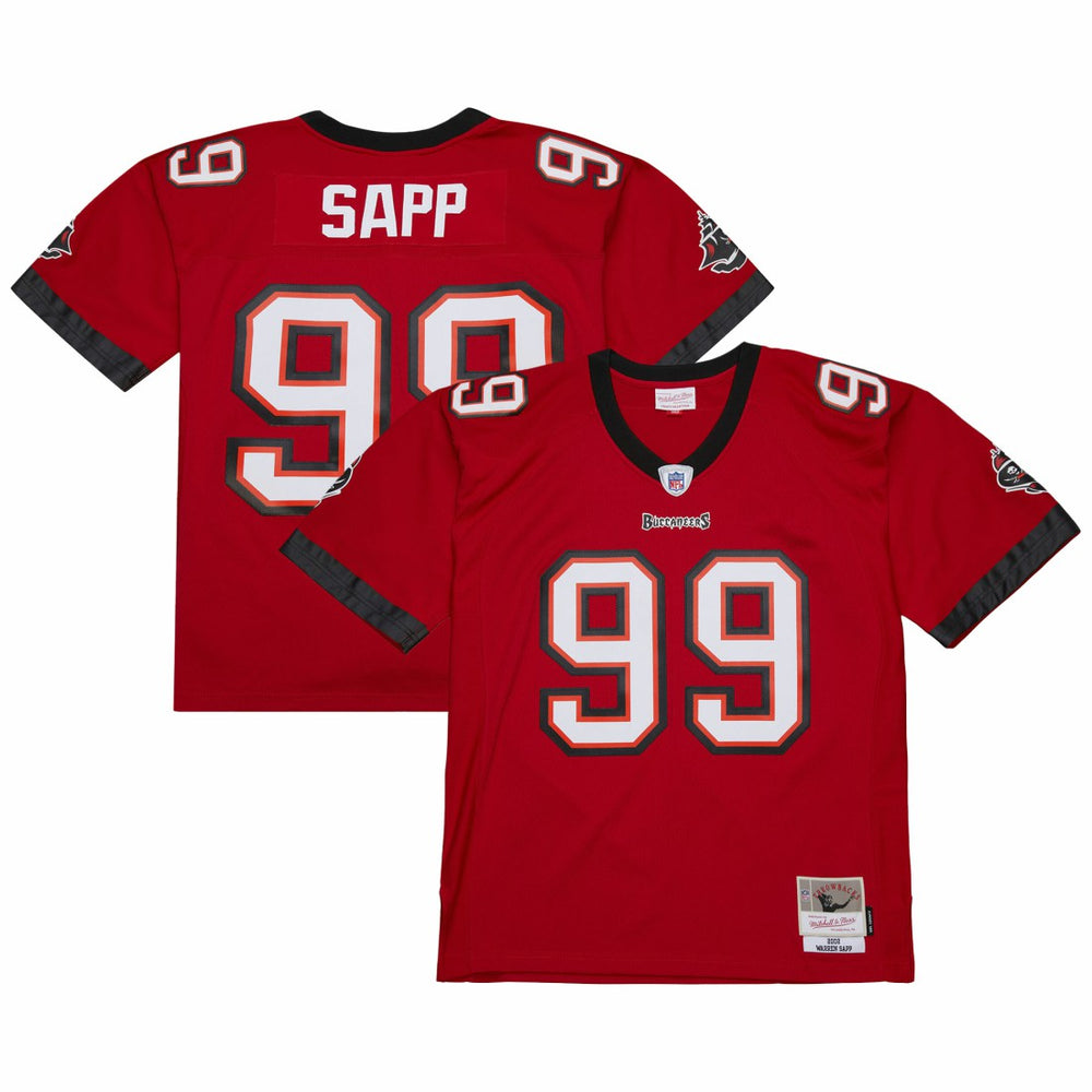 Tampa Bay Buccaneers Mitchell & Ness Warren Sapp 2002 Legacy Replica Jersey