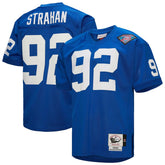 New York Giants Mitchell & Ness Michael Strahan 1994 Authentic Throwback Retired Player Jersey