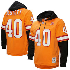Tampa Bay Buccaneers Mitchell & Ness Mike Alstott Player Name & Number Hoodie Legacy Jersey