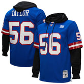 New York Giants Mitchell & Ness Lawrence Taylor Player Name & Number Hoodie Legacy Jersey