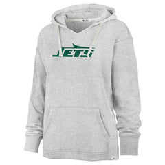New York Jets 47 brand '47 Women's Premier Kennedy V-Neck Pullover Hoodie