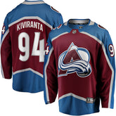 Joel Kiviranta Colorado Avalanche Fanatics Home Premier Breakaway Player Jersey For Sale