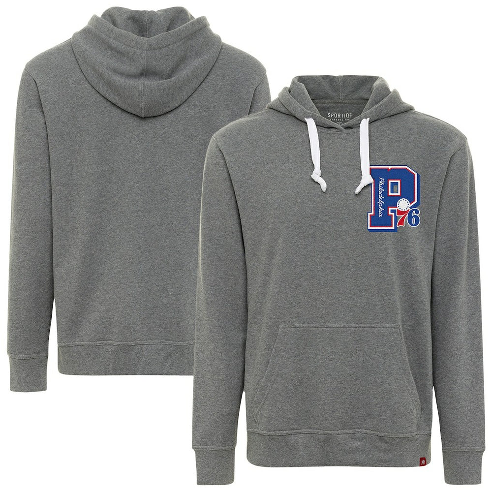 Philadelphia 76ers Sportiqe Unisex Varsity Collection Blake Pullover Hoodie Discount