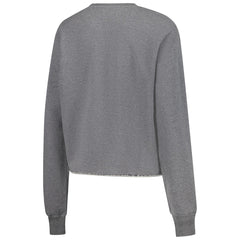 Los Angeles Lakers Sportiqe Women's Varsity Collection Kacey Cropped Pullover Sweatshirt Online