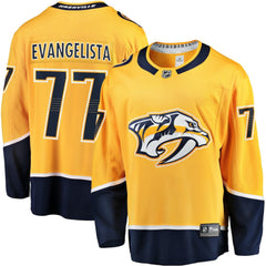Luke Evangelista Nashville Predators Fanatics Premier Breakaway Player Jersey For Sale