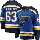 Jake Neighbours St. Louis Blues Fanatics Home Premier Breakaway Player Jersey On Sale