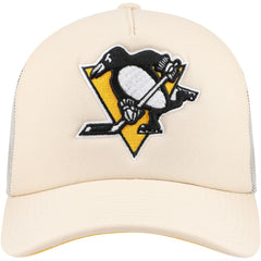 Pittsburgh Penguins Mitchell & Ness Foam Front Trucker Adjustable Hat Outlet