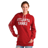 Atlanta Hawks G-III 4Her by Carl Banks Women's Base Coach Pullover Hoodie Discount