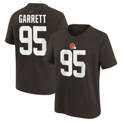 Cleveland Browns Nike Myles Garrett Youth Player Name & Number T-Shirt
