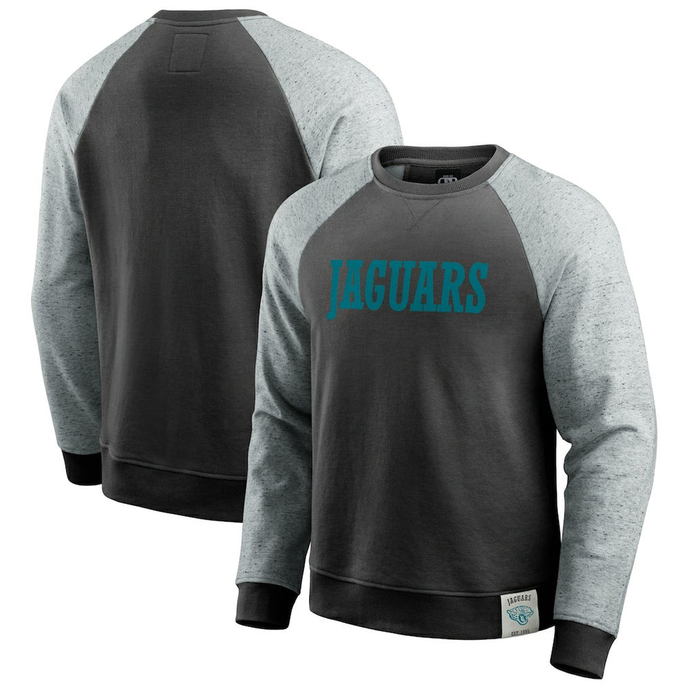 Jacksonville Jaguars Fanatics Darius Rucker Collection Colorblock Pullover Sweatshirt