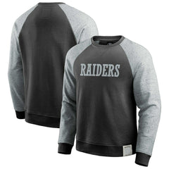 Las Vegas Raiders Fanatics Darius Rucker Collection Colorblock Pullover Sweatshirt
