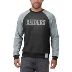 Las Vegas Raiders Fanatics Darius Rucker Collection Colorblock Pullover Sweatshirt