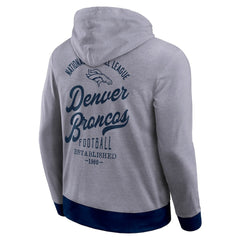 Denver Broncos Fanatics Darius Rucker Collection Tonal Knit Pullover Hoodie