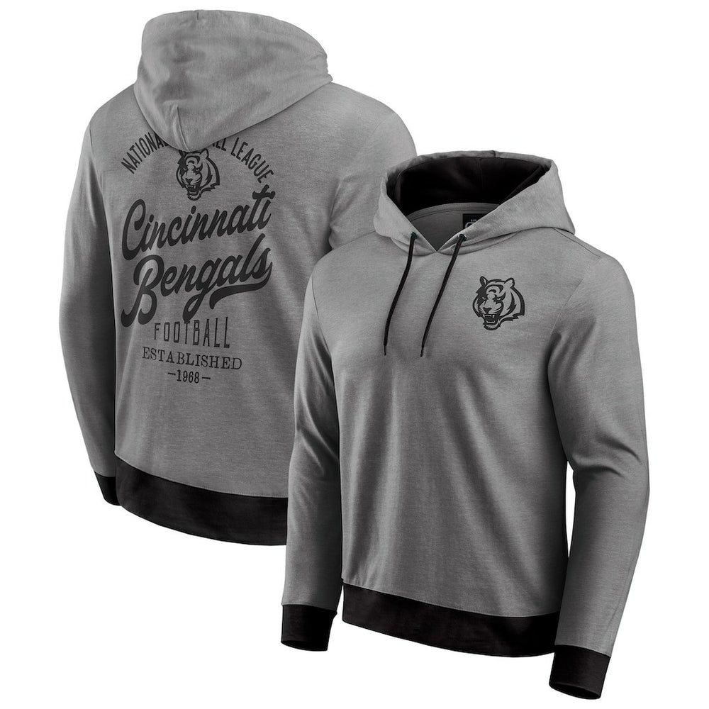 Cincinnati Bengals Fanatics Darius Rucker Collection Tonal Knit Pullover Hoodie