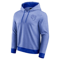 Los Angeles Rams Fanatics Darius Rucker Collection Tonal Knit Pullover Hoodie