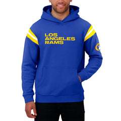 Los Angeles Rams Fanatics Darius Rucker Collection Football Washed Pullover Hoodie