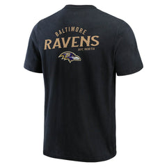 Baltimore Ravens Fanatics Darius Rucker Collection Washed Henley T-Shirt