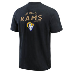 Los Angeles Rams Fanatics Darius Rucker Collection Washed Henley T-Shirt