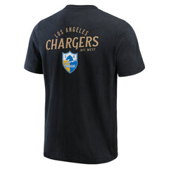 Los Angeles Chargers Fanatics Darius Rucker Collection Washed Henley T-Shirt