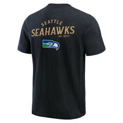 Seattle Seahawks Fanatics Darius Rucker Collection Washed Henley T-Shirt