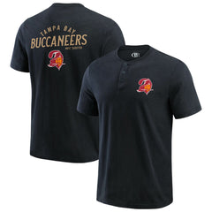 Tampa Bay Buccaneers Fanatics Darius Rucker Collection Washed Henley T-Shirt