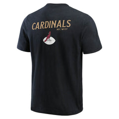 Arizona Cardinals Fanatics Darius Rucker Collection Washed Henley T-Shirt