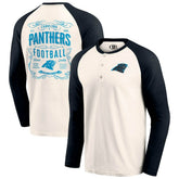 Carolina Panthers Fanatics Darius Rucker Collection Raglan Henley T-Shirt
