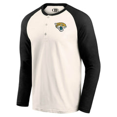 Jacksonville Jaguars Fanatics Darius Rucker Collection Raglan Henley T-Shirt