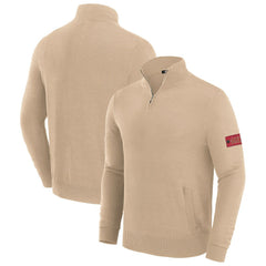 San Francisco 49ers J. Palmer Franchise Quarter-Zip Sweater