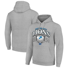 Detroit Lions Starter 80s Retro Pullover Hoodie
