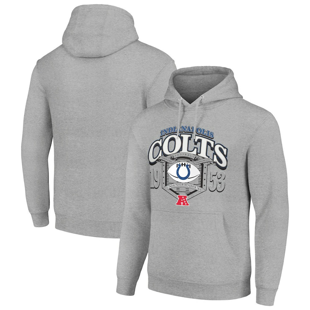 Indianapolis Colts Starter 80s Retro Pullover Hoodie
