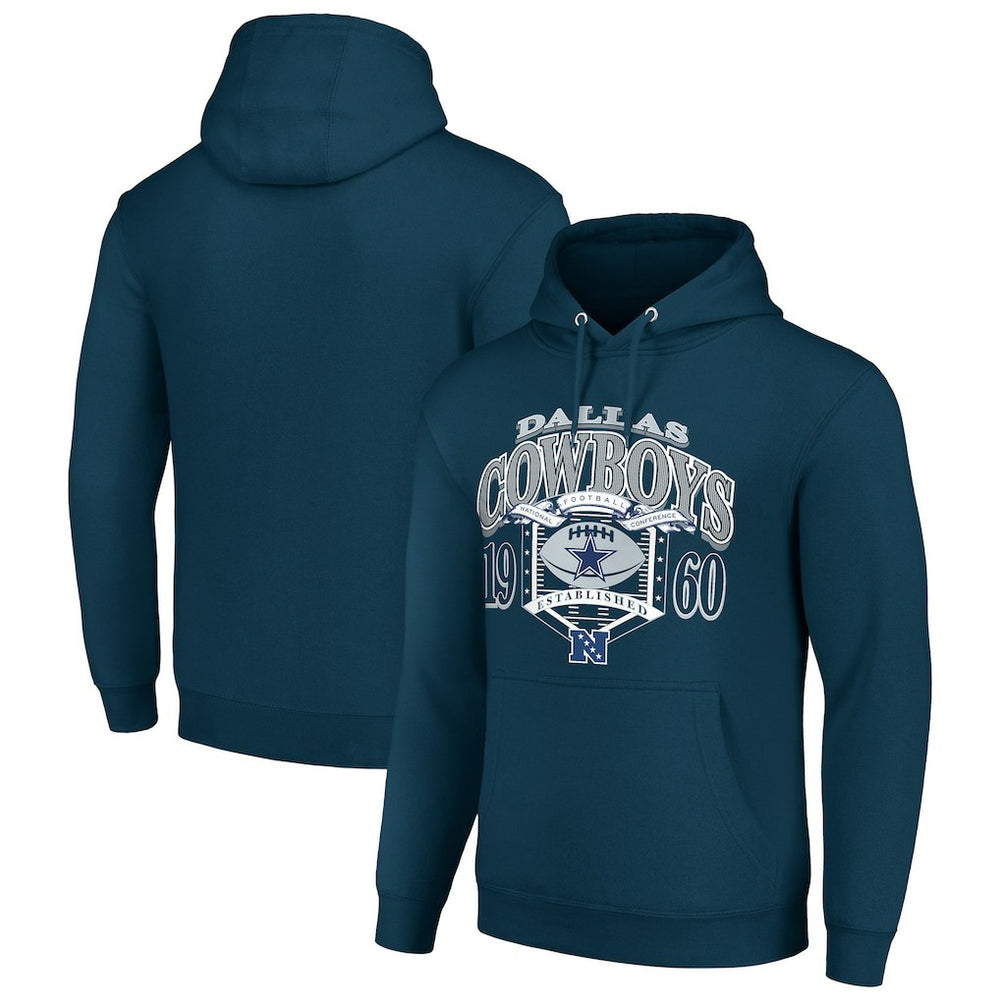 Dallas Cowboys Starter 80s Retro Pullover Hoodie