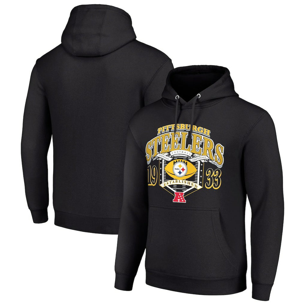 Pittsburgh Steelers Starter 80s Retro Pullover Hoodie