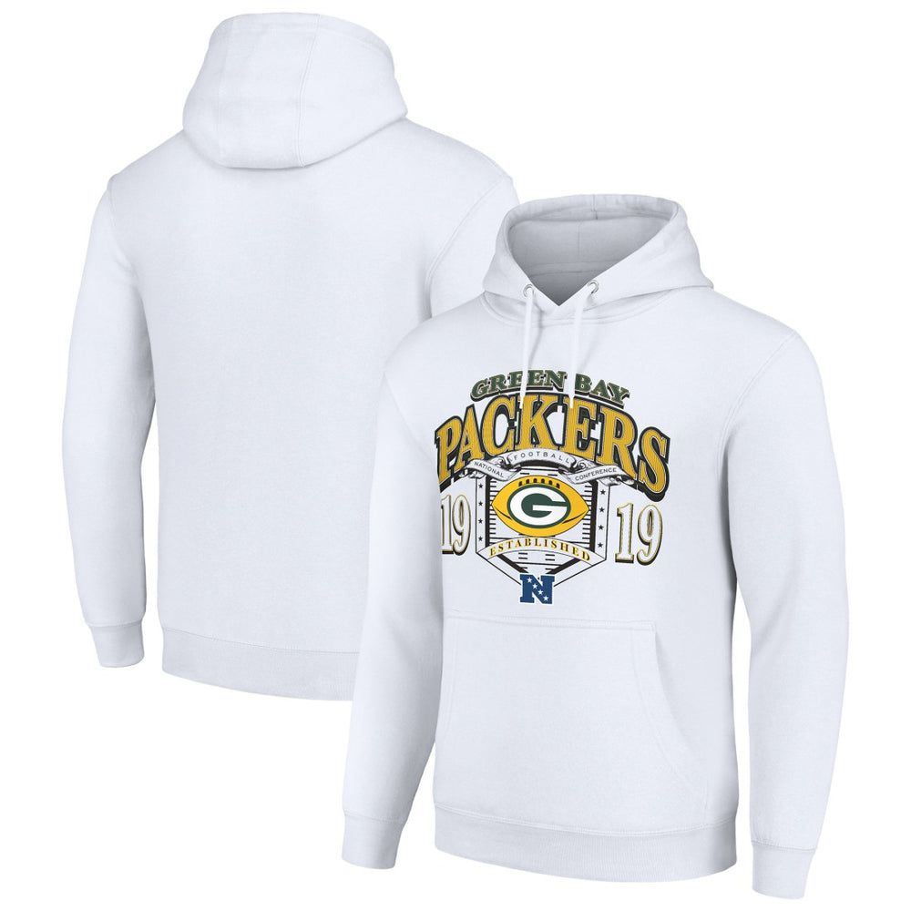 Green Bay Packers Starter 80s Retro Pullover Hoodie
