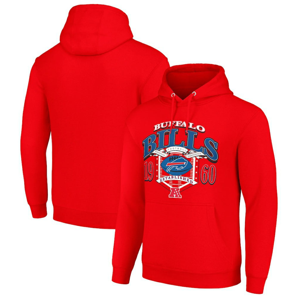 Buffalo Bills Starter 80s Retro Pullover Hoodie