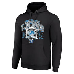 Detroit Lions Starter 80s Retro Pullover Hoodie