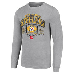 Pittsburgh Steelers Starter Retro Long Sleeve Graphic T-Shirt