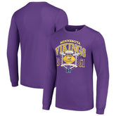 Minnesota Vikings Starter Retro Long Sleeve Graphic T-Shirt