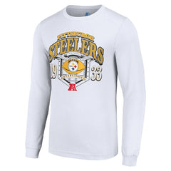 Pittsburgh Steelers Starter Retro Long Sleeve Graphic T-Shirt