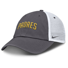 San Diego Padres Nike Wordmark Club Adjustable Trucker Hat | MLB Outlet